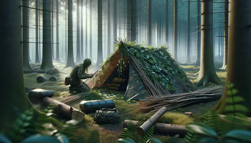 How to Camouflage a Tent 