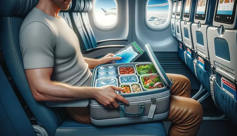Flying High Keeping Food Cold on Airplanes Without Breaking the Rules