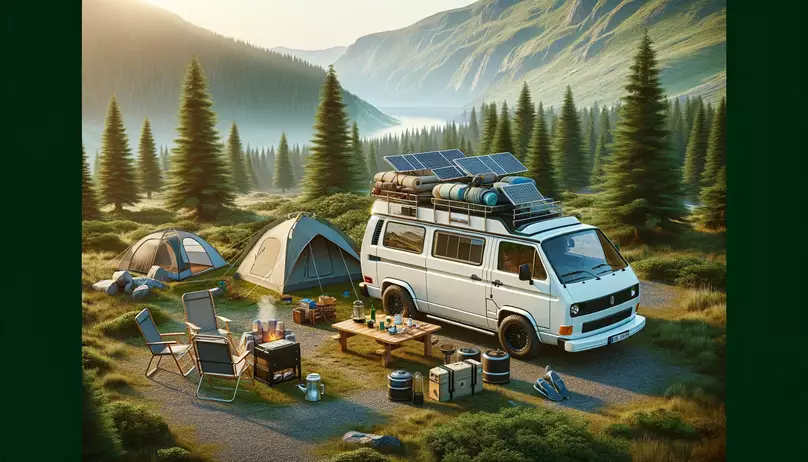 Live in a Tent For a Long Term - 14 Combining the concepts of long-term camping and van life