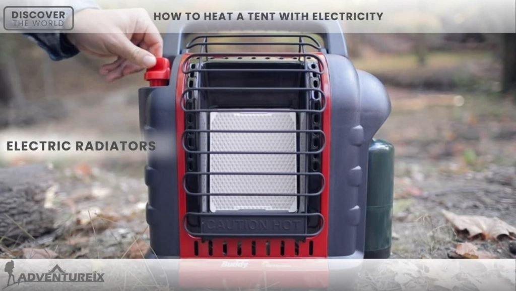 Heat a tent_ Electric radiator