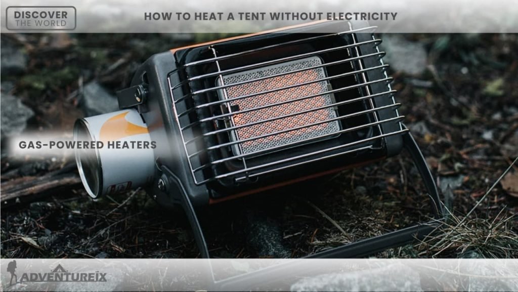 Heat a tent_ Gas powered heaters