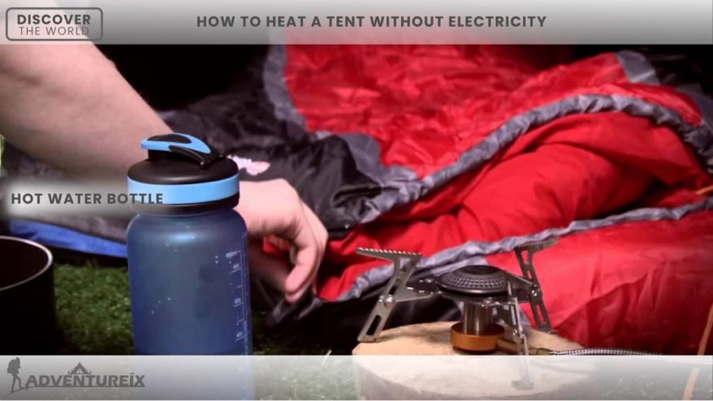 Heat a tent_ Hot water bottle