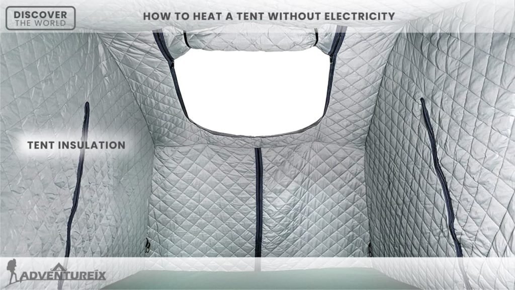 Heat a tent_ Tent insulation
