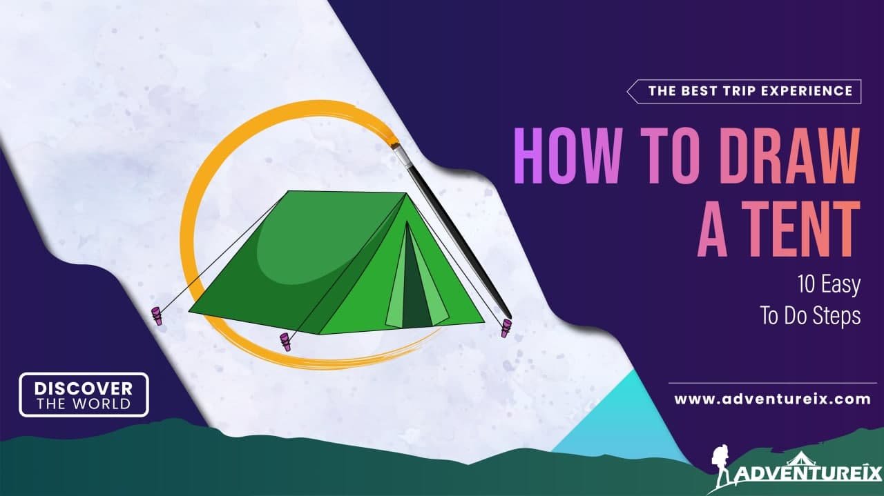 How to Draw a Tent_ Feature Image