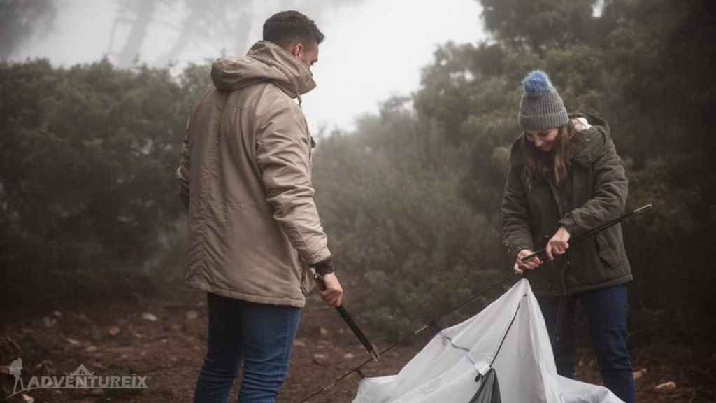 How to Fold a Tent_ Fold Up the Tent