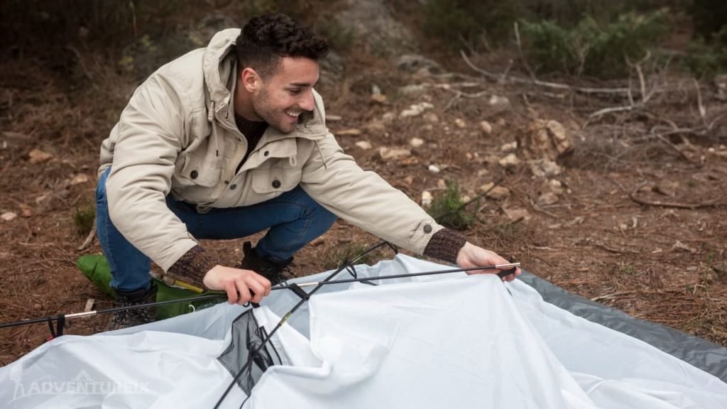 How to Fold a Tent_ Lay Tent Flat