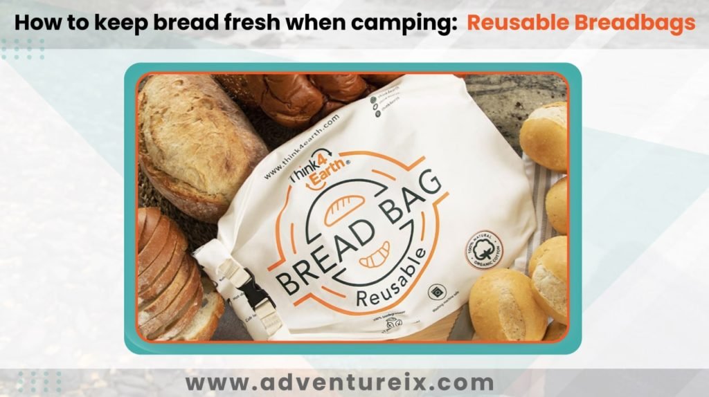 How to keep bread fresh when camping _ Reusable Paperbag