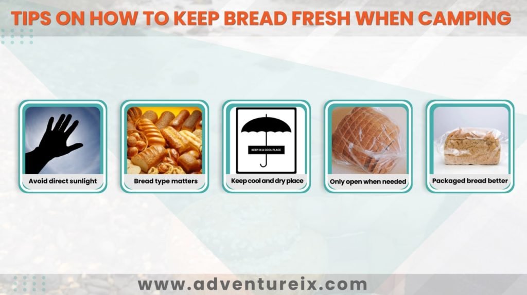 How to keep bread fresh when camping _ Tips