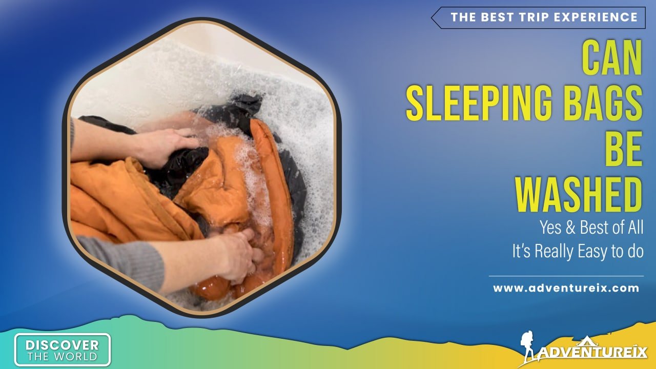 Sleeping bags can be washed - Featured Image