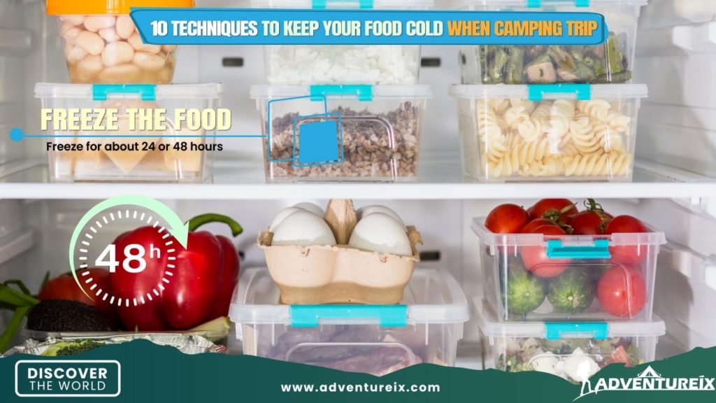 Keep Your Food Cold While Traveling _ Freeze the food