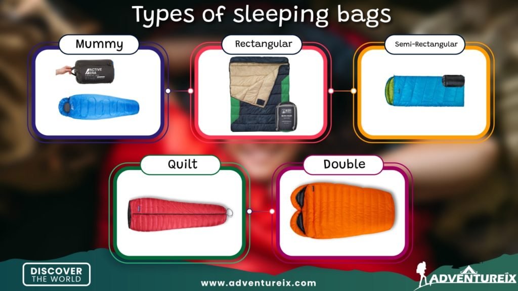 Sleeping Bags Important In Camping _ Types of sleeping bags