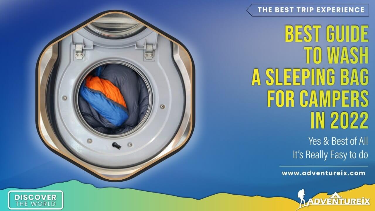 How to wash a sleeping bag _ Feature Image