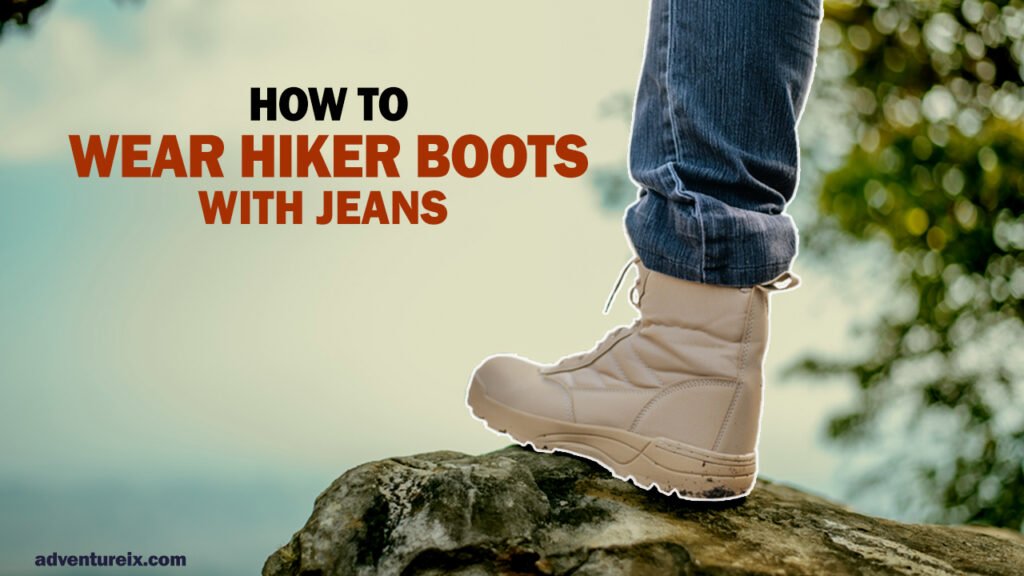 How To Wear Hiker Boots With Jeans?