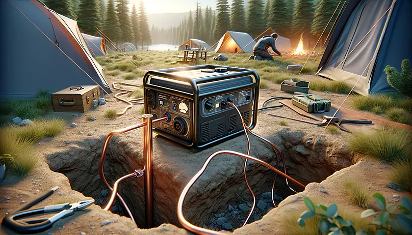 Ground a Generator - Grounding a generator while camping